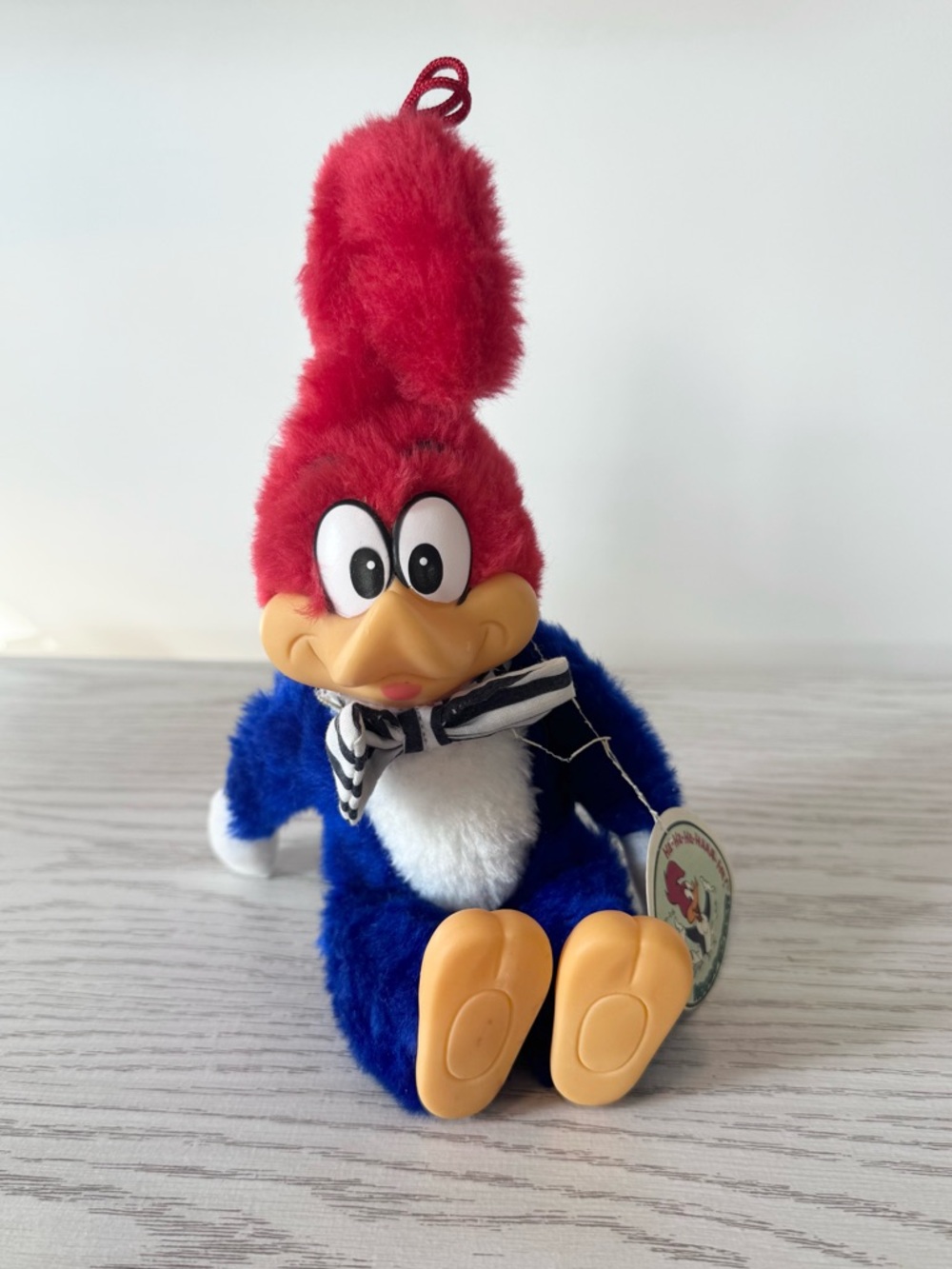 VINTAGE NWT 1982 WOODY WOODPECKER 10” Walter Lantz Plush Doll
